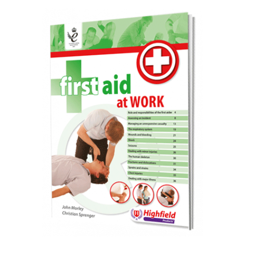 FIRST AID AT WORK Handbook